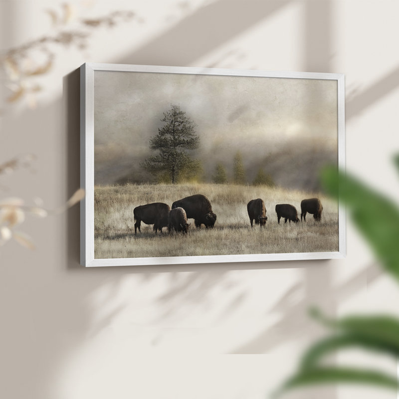 Ridge Ridge - reproduction encadrée, H 11 po x l 14 po, White