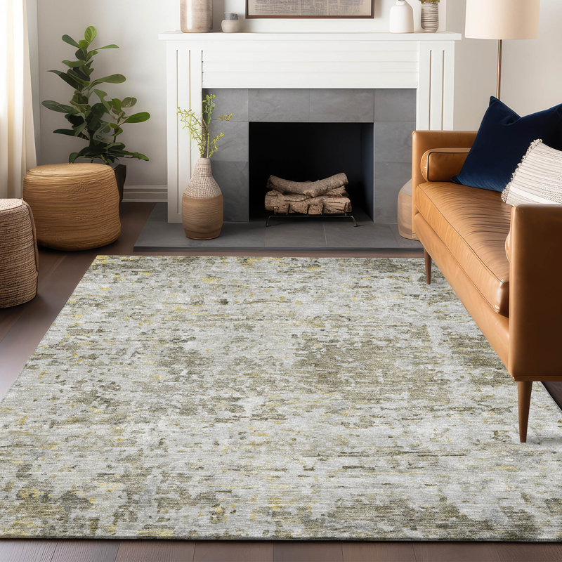 Tapis d'intérieur / extérieur lavable Suri - , 5' x 7'6"