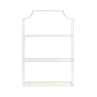 Turgut 4 Piece Scalloped Tiered Shelf