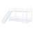 Metal Bunk Bed with Slide and Guardrails-2052748079-2052748074
