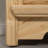 New Chinese camphor wood shoe cabinet 9 Pair Solid Wood Shoe Storage Cabinet-100661997