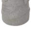 Pot à fleurs en oxyde de magnésium gris pierre pour décoration de jardin - 24,28 po de hauteur, 9,63 de largeur, 9,5 de profondeur, 13,24 lb de poids de pelouse