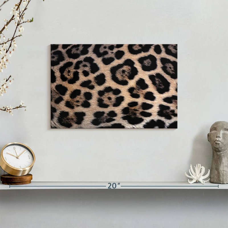 Brampt Jaguar Fur, 8" H x 12" W
