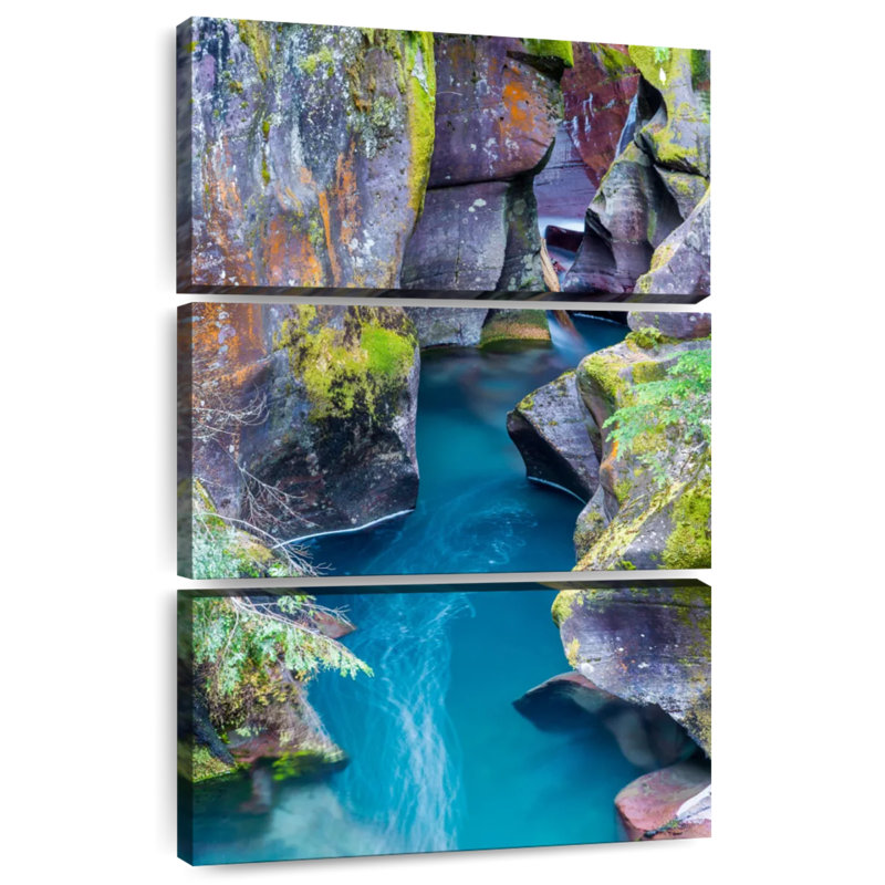 Rivière Alvord Glacier National Park, H 32 po x l 20 po
