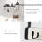 Michail Solid Wood Wall 6 - Hook Wall Mounted Coat Rack-121655891
