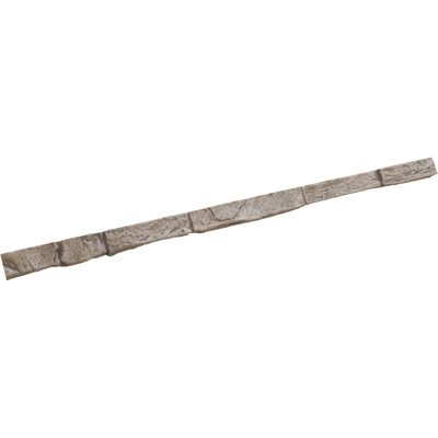 Seuil de bordure universel EverStone pour panneaux de parement en faux pierre