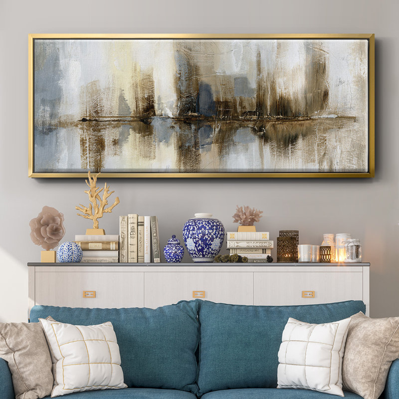 Harbor Lights- Framed Canvas