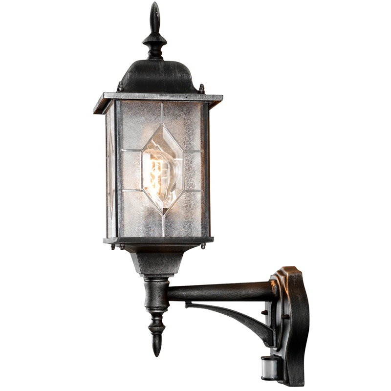 Milano Outdoor Wall Lantern, With motion sensor: 53cm H x 16cm W x 28.5cm D