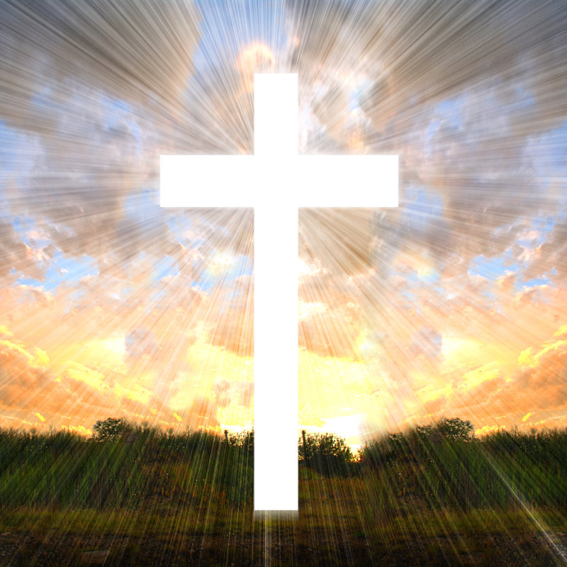 Faith Symbol. Cross. by DawidKasza - Wrapped Canvas Print, 91cm H x 91cm W x 3.8cm D