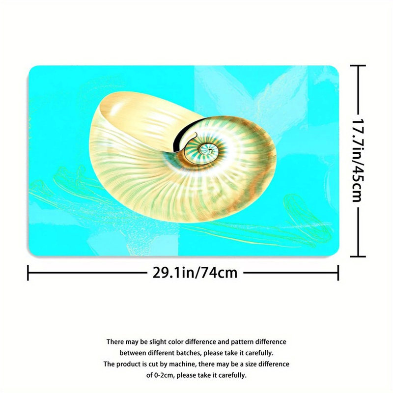 Ensemble de 3 tapis de salle de bain Nautilus