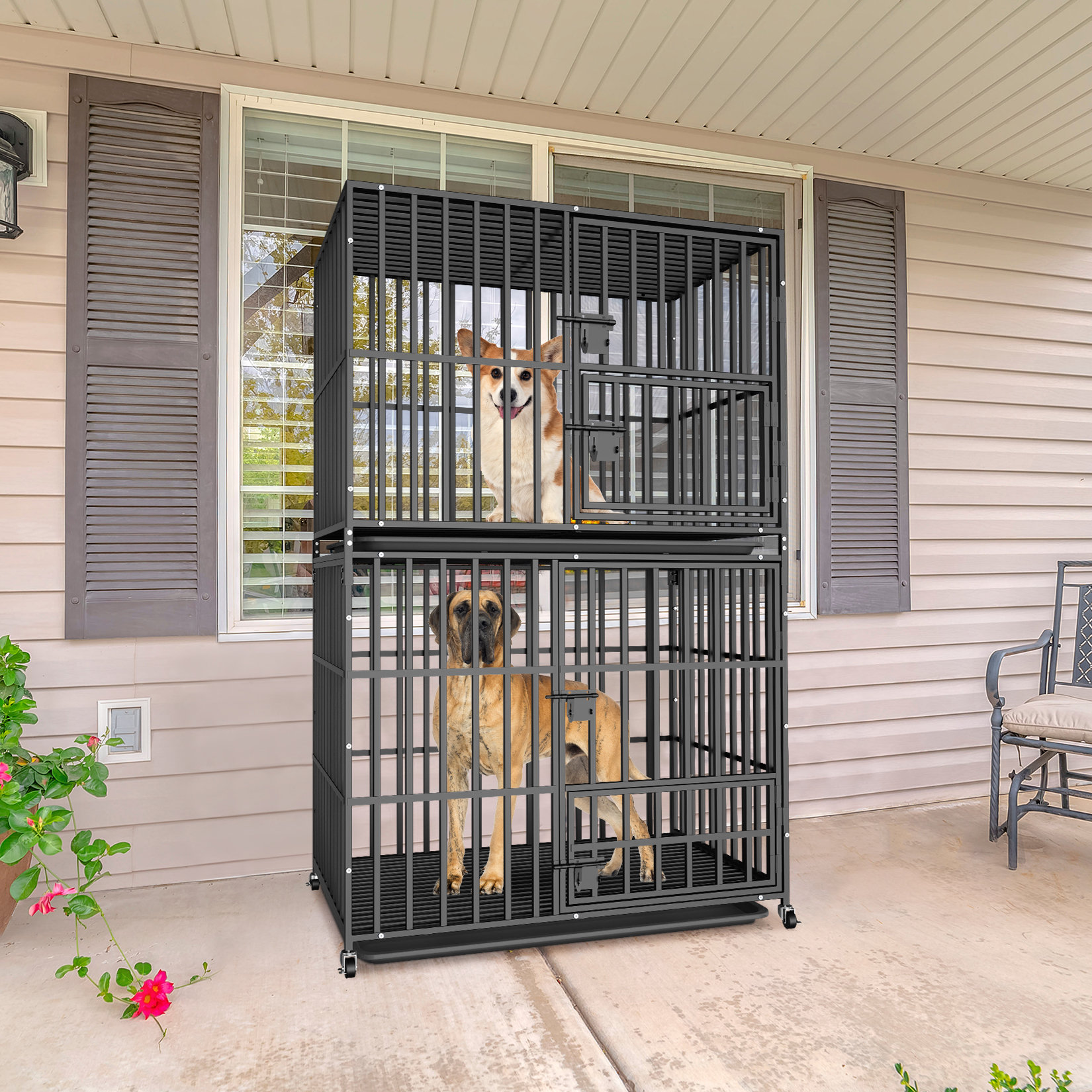 Dog fashion cage home