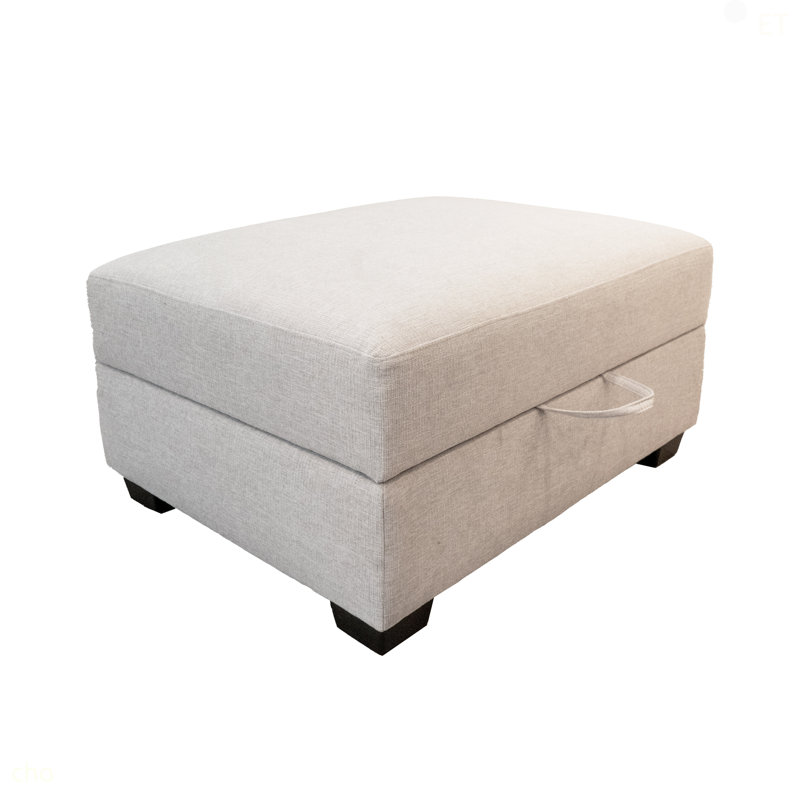 Repose-pieds avec rangement Scottsdale, Beige