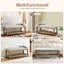 Polyester Upholstered Storage Bench-968571700