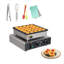 Mini machine à crêpes et gaufres commerciale commerciale - Muffin antiadhésif 25 cercles + 25 cœurs - Contrôle de la température double 50 - 300 ℃ - Acier inoxydable 850W - Petit déjeuner rapide, collations, desserts