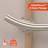 WAVE 18 in. x 1.25 in. Grab Bar, ADA Compliant for Bath and Shower Safety (500 lb. Capacity) in Brushed Stainless-125361692-125361688