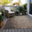 Machine Washable Indoor/Outdoor Xhevrie Chocolate Rug-1992394612