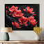 «Magnolias Photo II» - art mural rouge-1803593372-1803593373