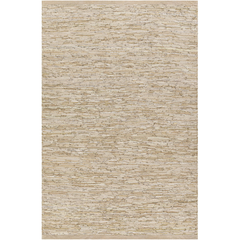Leather Indoor Rug, Rectangle 2' x 3'