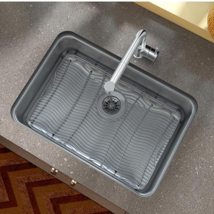 Grille d'évier 15 po x 23 po, Arrière central