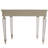 Fanning 40'' Glass Top Console Table-19307261