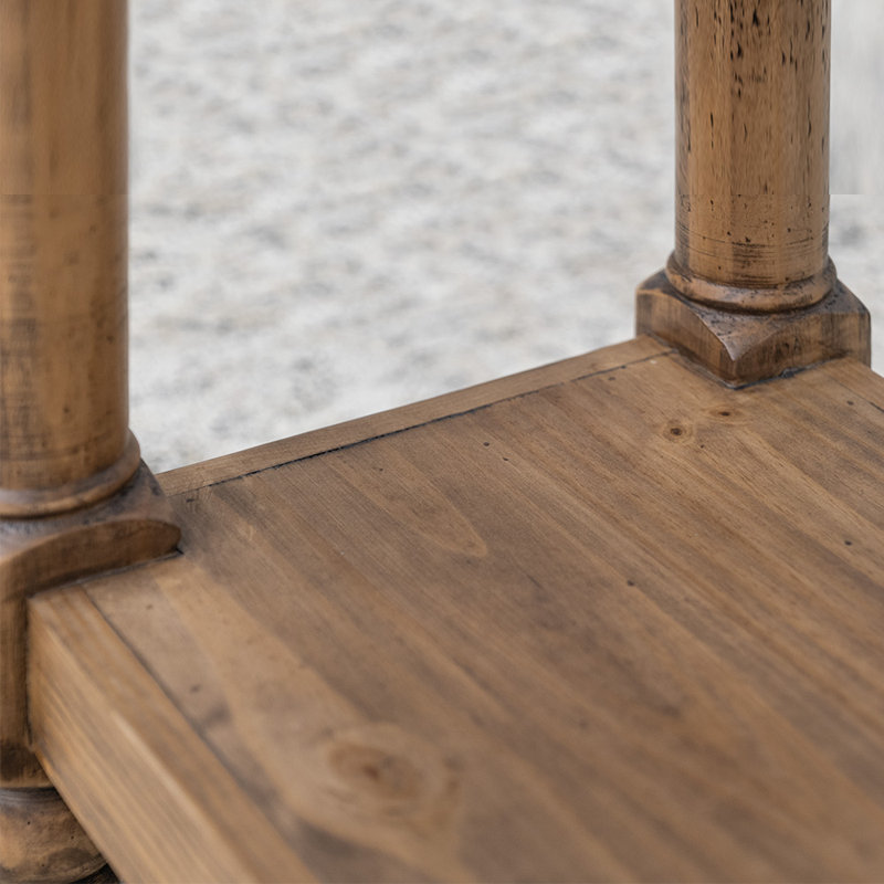 Adomas 48.75'' Solid Wood Console Table