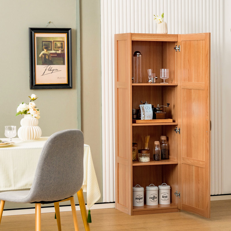 Burkittsville Freestanding Linen Cabinet
