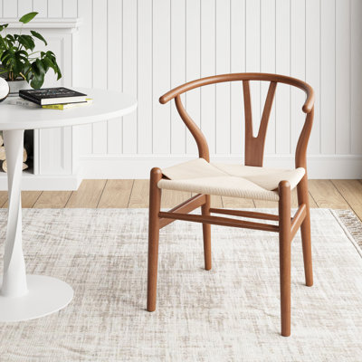 Soliel Solid Weave Wood Dining Chair