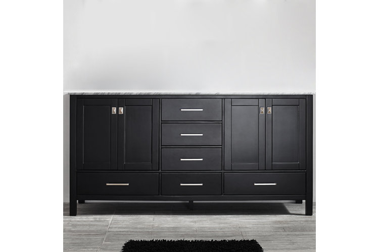 Newtown 72" Double Bathroom Vanity Set