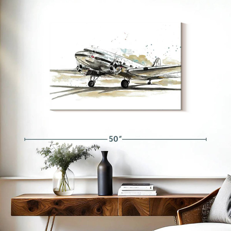 Mehar DC3 avion, H 24 po x l 36 po