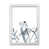 White Framed