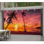 Murale pelez et collez de qualité supérieure - Tropical Sunset Beach-2115890617