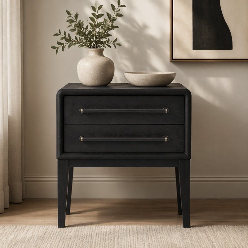 Small Nightstand - Peppercorn