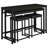 5-Piece Counter Height Dining Set