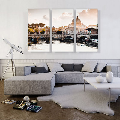 " St. Peter's Cathedral Rome Italy " 3 - Pieces