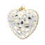 Bejeweled Opal Heart Ornament