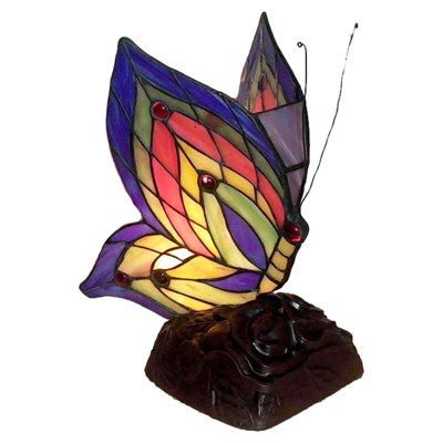 Éclairage de fantaisie en verre d’art éclairé 10 po Pruden