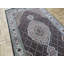 Tapis brun / gris noué à la main de conception unique 3 pi 1 po x 5 pi 4 po Harrogate