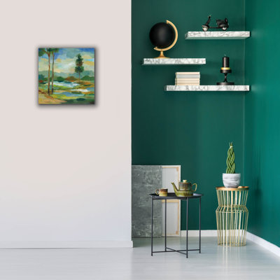 «Early Spring Landscape I» par Silvia Vassileva, art mural sur toile