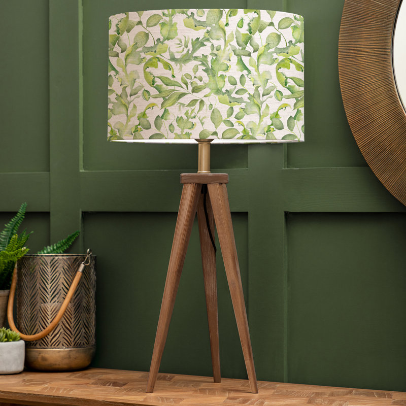Aratus Wood Tripod Lamp