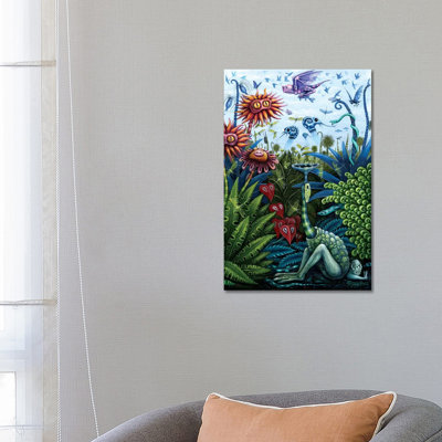 Garden II by R.S. Connett - Wrapped Canvas Print