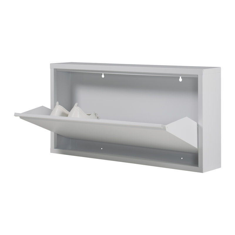 Billy 3 Pair Shoe Storage, White
