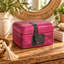 Piece Solid Wood Accent Trunk
