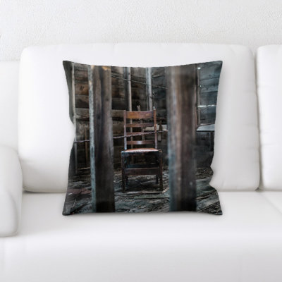 Microsuede Reversible Throw Pillow