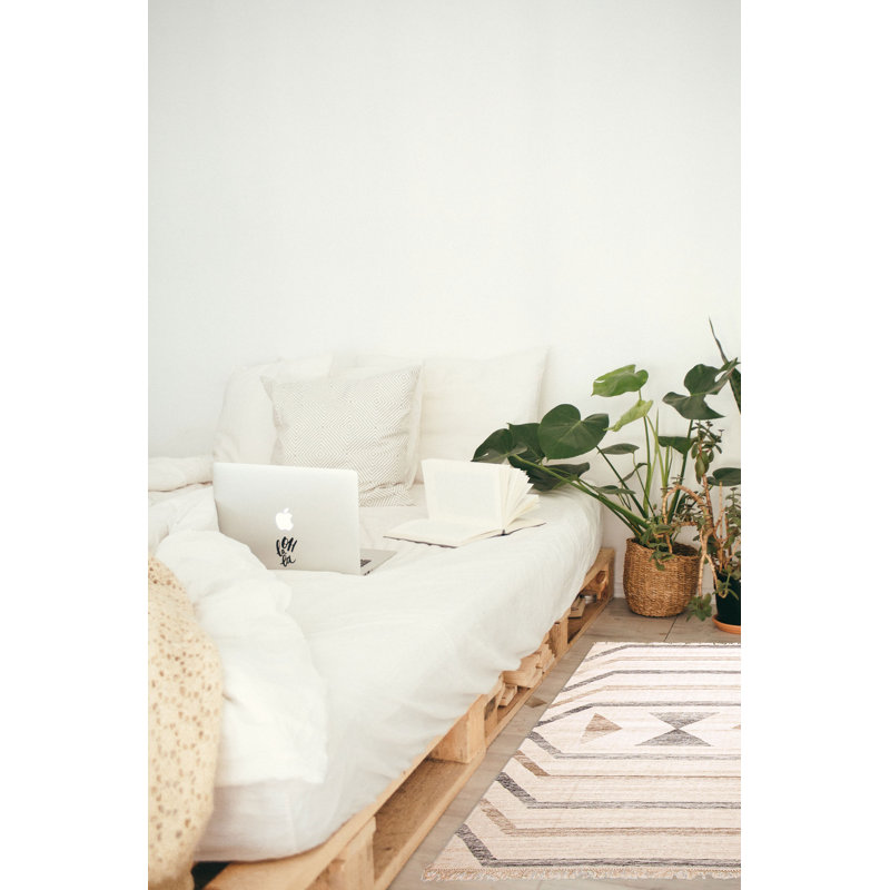 Kilim crème Ankara 5 pi 1 po x 7 pi 6 po