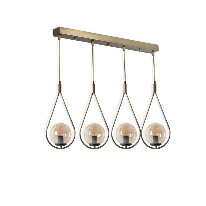 Metal Globe Single Pendant