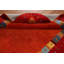 Orange Wool Gabbeh Indian Area Rug 5x8