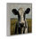 Vache tachetée dans une pâture, estampe numérique, design par LSR Creative Studio