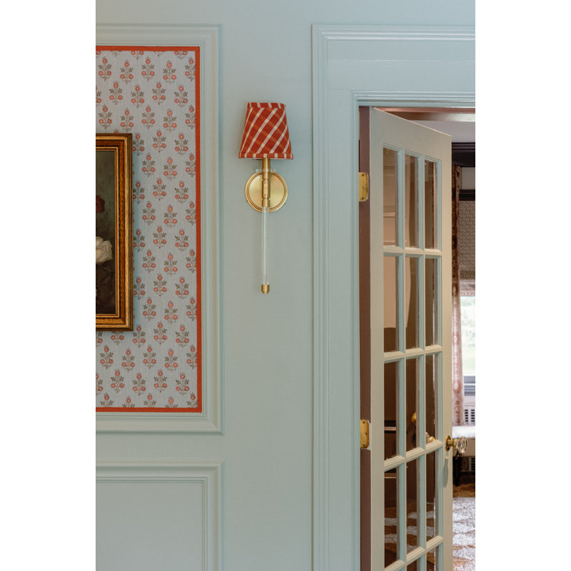 Blixen 1 - Light Flush Mounted Sconce, Polished Nickel
