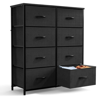 Commode de chambre à coucher avec commode haute 8 tiroirs