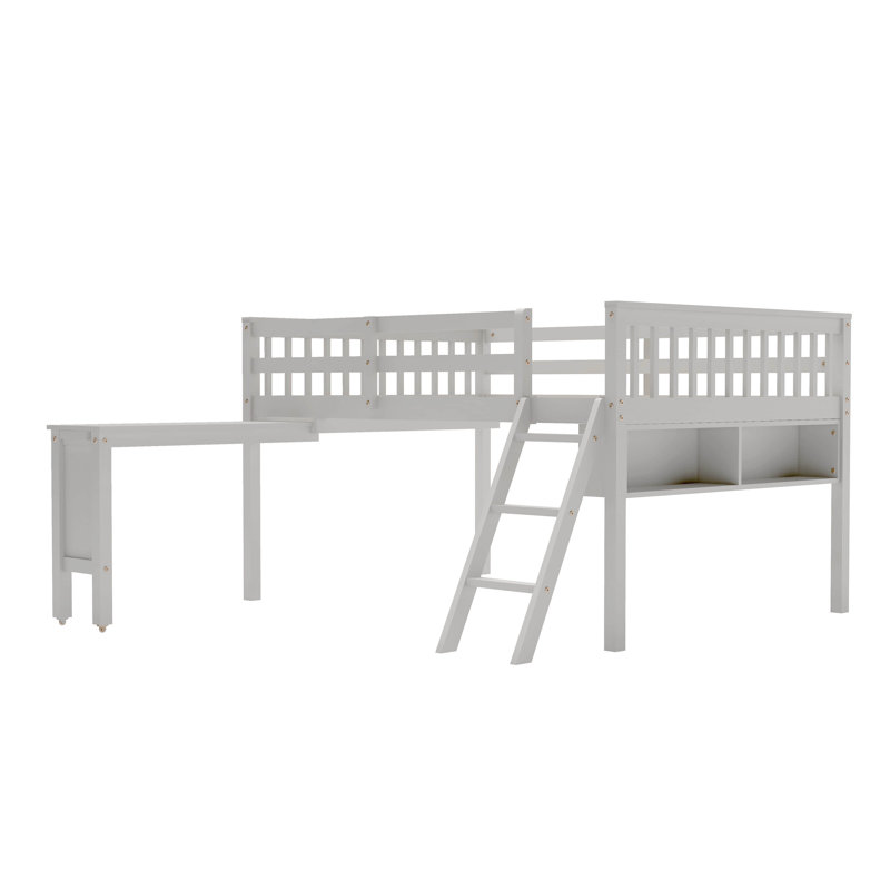 Lit pour enfant Middleburg, Complète, Blanc
